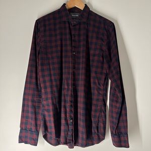 Bonobos Slim Fit Plaid Shirt, size: M